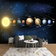 Водонепроницаемые самоклеящиеся обои для спальни, спальни, звездного неба