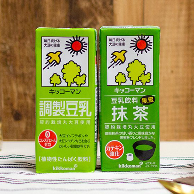 日本进口龟甲万kikkoman万字豆乳日式饮料业务用豆浆早餐饮品1L装-图3
