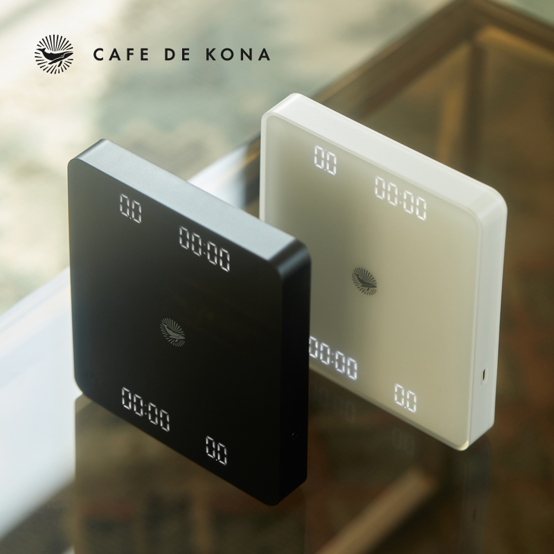 CAFE DE KONA双屏互享咖啡电子秤手冲咖啡专用称意式计时称克家用 - 图0