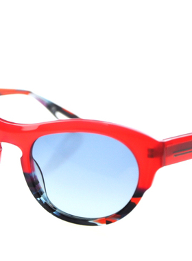 墨镜复古风可配近视紫色太阳镜