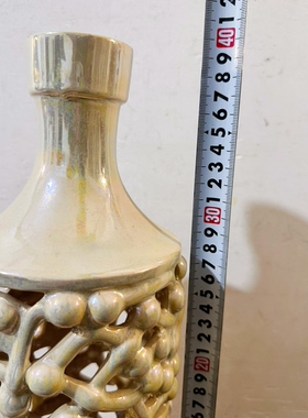 出口北欧复古镂空花瓶摆件花店干花落地插花器民宿装饰品摄影道具