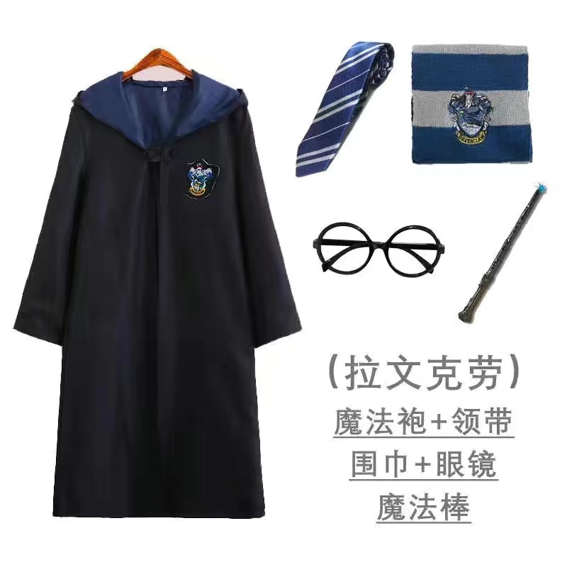 出租哈利波特学院长袍表演出魔法袍衣服COS服巫师袍斗篷租赁租借 - 图2