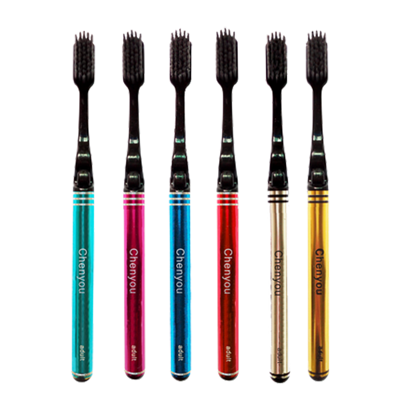 晨友细丝软毛竹炭成人家庭装10牙刷 晨友牙刷/口腔清洁工具