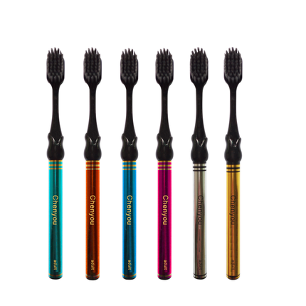 晨友竹炭细丝软毛成人男女士牙刷 晨友牙刷/口腔清洁工具