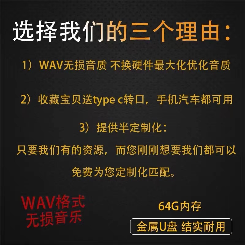 车载u盘歌曲2024抖音热歌经典国语粤语DJ无损WAV高音质优盘带歌词 - 图0