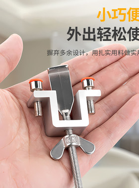 女生独居家用防盗阻门器