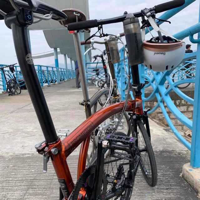 UnionJack seatpost ດັດແປງລົດຖີບ