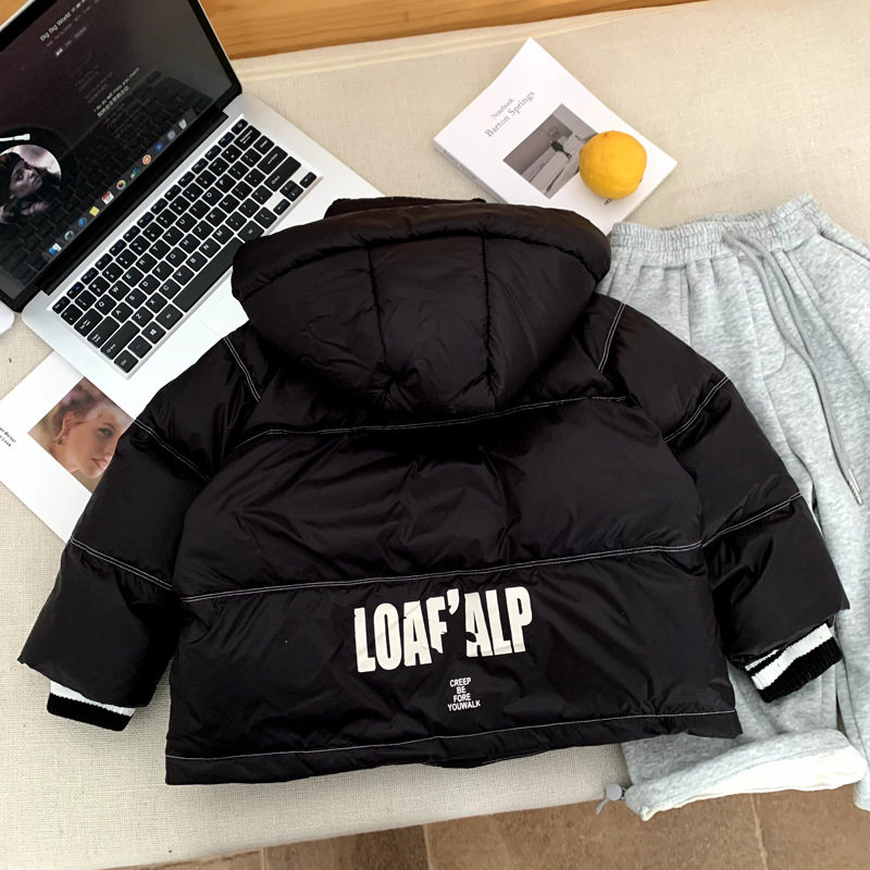 儿童羽绒服冬季2025新款男童加厚保暖外套帅气男宝宝洋气冬装棉服,淘宝优惠券,粉丝福利购,淘宝优惠卷