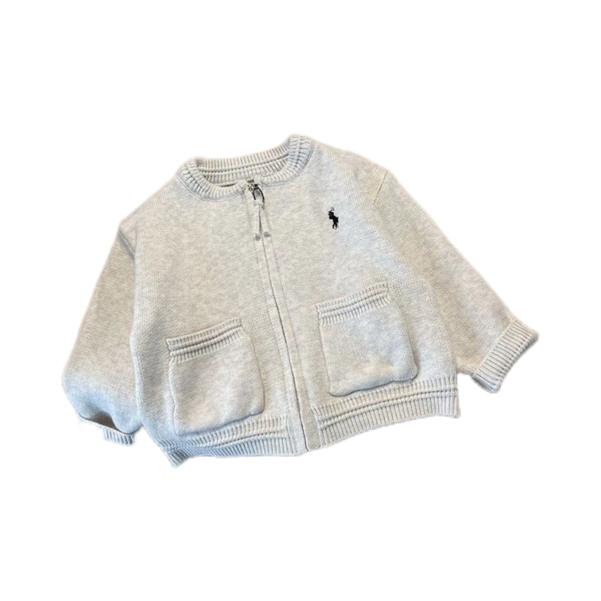 秋冬款儿童拉链毛衣开衫2024新款洋气韩版男女孩针织衫外套童装潮 - 图3