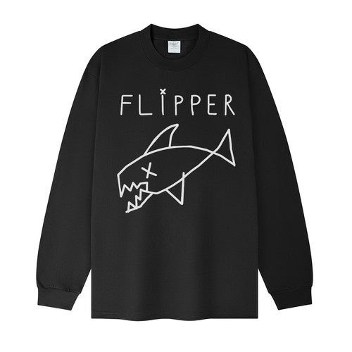 KURT COBAIN纯棉长袖T恤枪花披头士科特柯本NIRVANA涅盘摇滚乐队 - 图1