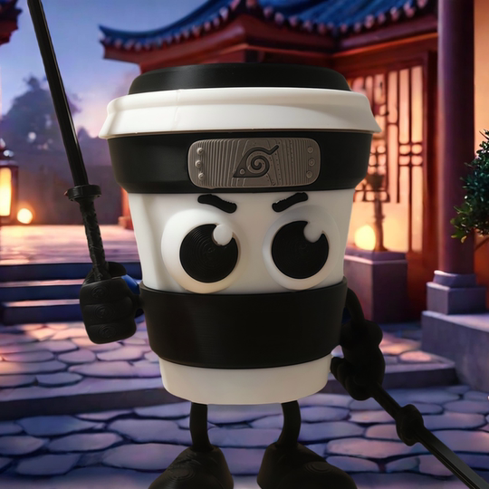 Cappuccino assaino Cappuccino Ninja Foreign Mountain Sea Coffee Assassin Toy Kids Gift
