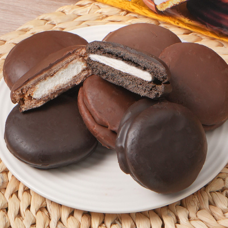 乐一百cocoaland黑巧克力派马来西亚进口草莓味蛋糕零食点心300g,淘宝优惠券,粉丝福利购,淘宝优惠卷