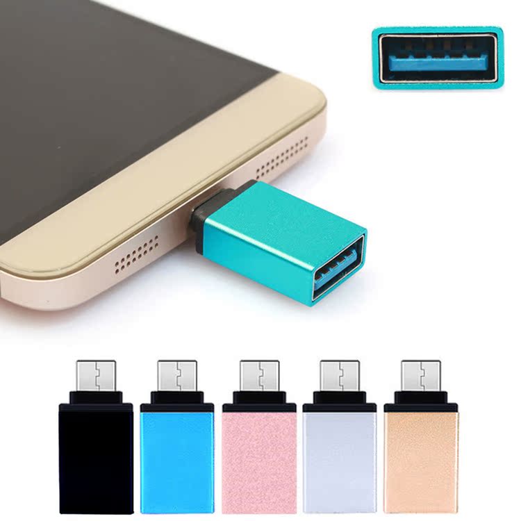 OTG转接头type-c小米6 5X Mix2S华为P20 Ma