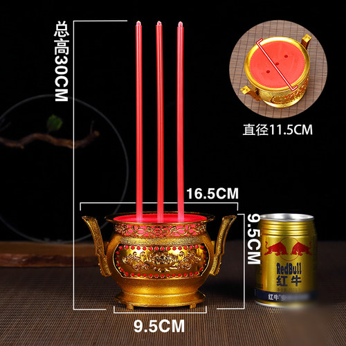 防风摇摆LED电子蜡烛灯扫墓祭祀祭奠清明节用品白色无烟灵堂蜡烛 - 图2