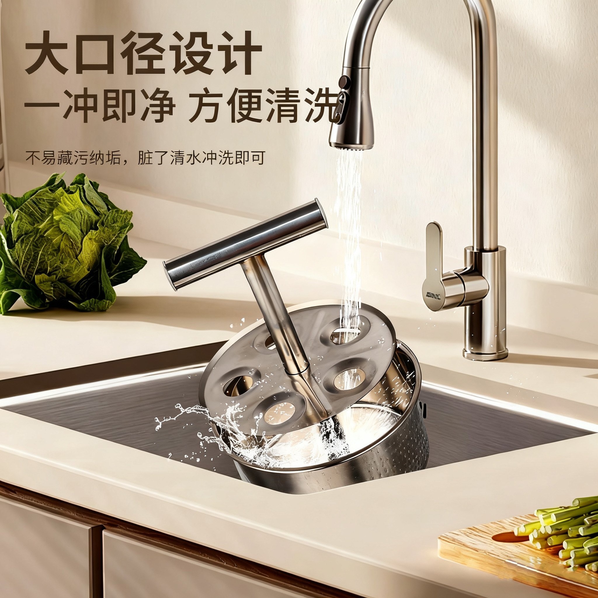 丸子制作器不锈钢按压肉丸家用手压式肉丸器萝卜专用炸肉神器 - 图2