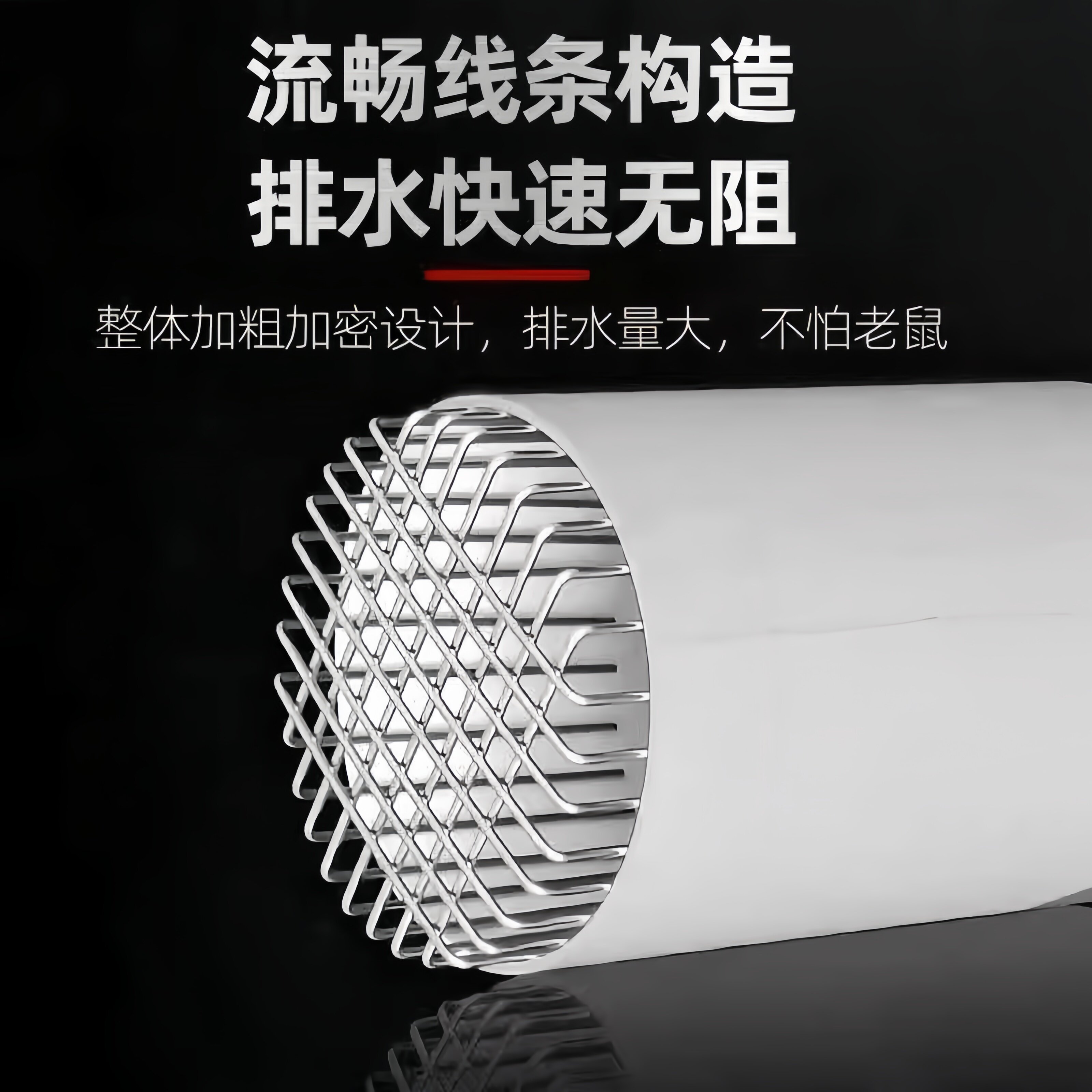 不锈钢材质排水管下水道过滤网罩防鼠蛇神器天台阳台圆形防堵地漏