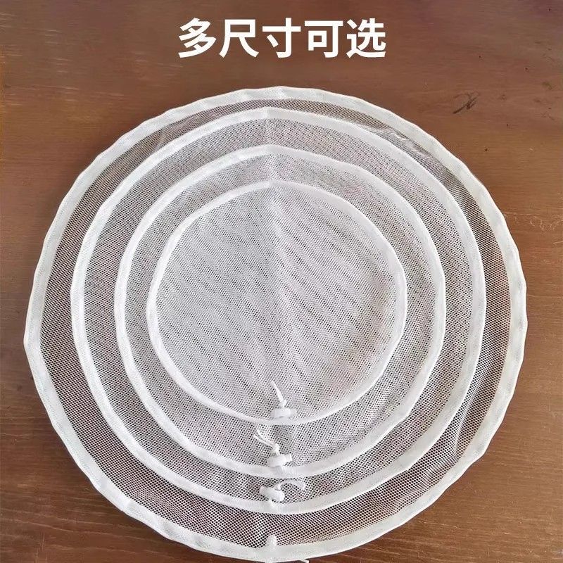 带抽绳蒸笼布蒸饭纱布过滤布蒸包子屉蒸笼垫子不粘沙布家用食品级 - 图3