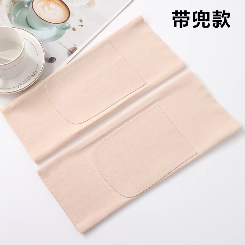 德绒护盖膝保暖加绒女士关节男专用老人加长膝盖护套秋冬防寒护腿 - 图2