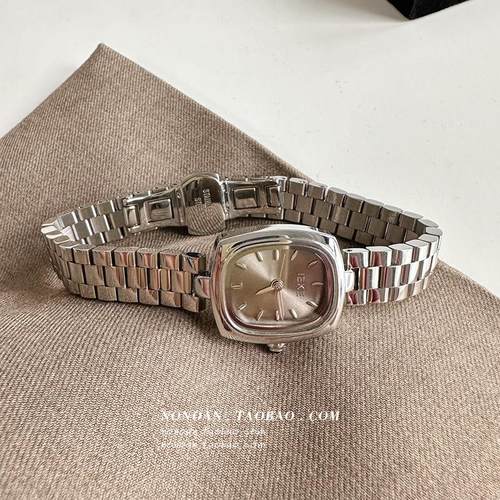 NONOAN 复古小金表手表女款轻奢女士小表盘石英表ins高级简约百搭 - 图1