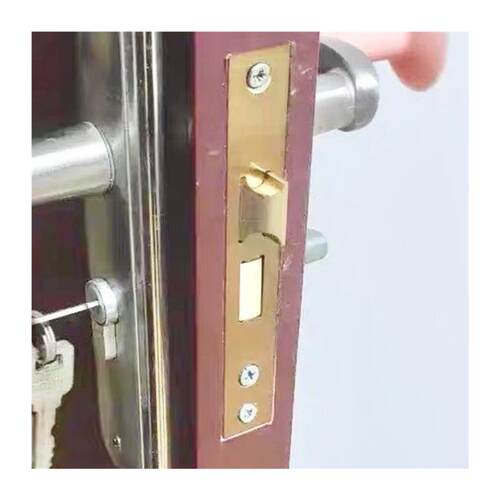 58通用型不锈钢锁芯室内门锁家用房门卧室静音锁体木门锁具锁舌. - 图3