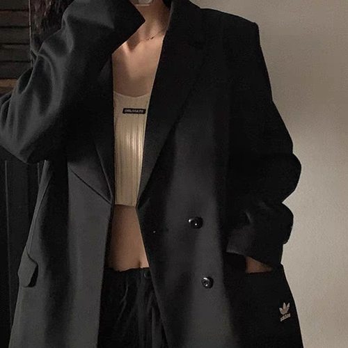 obliviate/海胆大哥答应你们的针织背心女内搭打底衫短款吊带上衣 - 图0