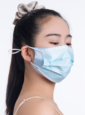 真丝口罩内衬露鼻露嘴双面桑蚕丝