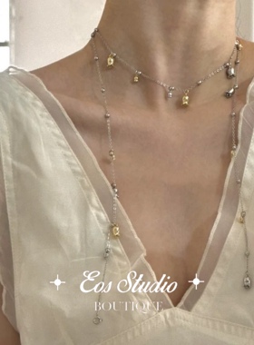 【EOSSTUDIO】春日郁金香多戴项链小众轻奢风铃颈链叠戴款毛衣链