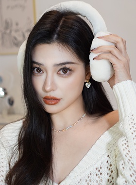 梦幻粉紫色迷你巴洛克珍珠项链