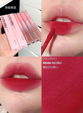 colorkey珂拉琪唇釉水雾唇露口红不掉色沾杯哑光雾面秋冬新款307