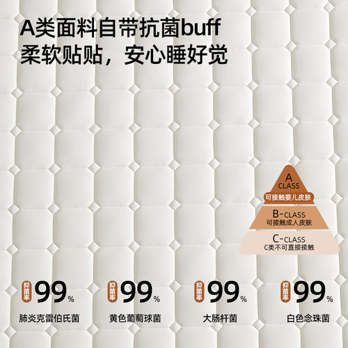 恒源祥彩羊新疆棉花床垫软垫家用学生宿舍单人床铺棉絮垫子铺底 - 图2