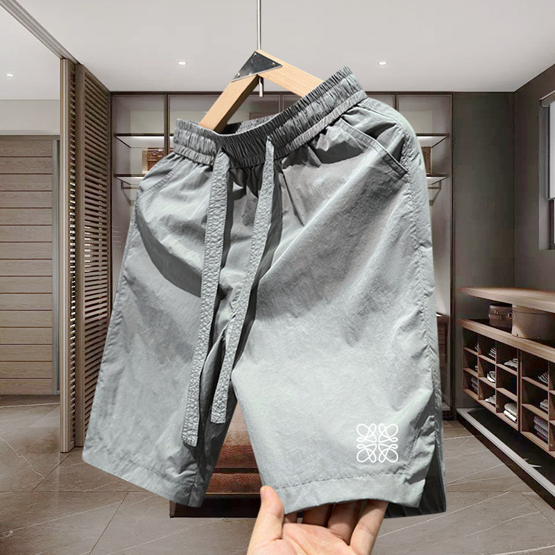 威家夏季新款刺绣男生短裤美式速干中裤宽松情侣沙滩裤男士五分裤,淘宝优惠券,粉丝福利购,淘宝优惠卷