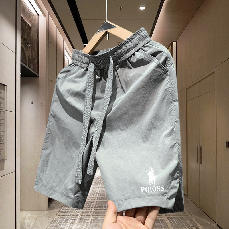 2025夏季新款刺绣男生短裤美式速干中裤宽松情侣沙滩裤男士五分裤,淘宝优惠券,粉丝福利购,淘宝优惠卷