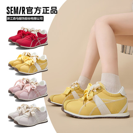 Semir旗舰店女鞋帆布鞋春季