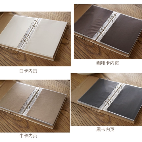 Кожаный фотоальбом, DIY, отрывной лист