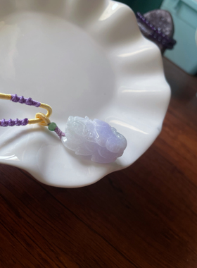 天然a货翡翠招财守财生意兴隆如意貔貅毛衣链珠串玉吊坠挂件绳饰