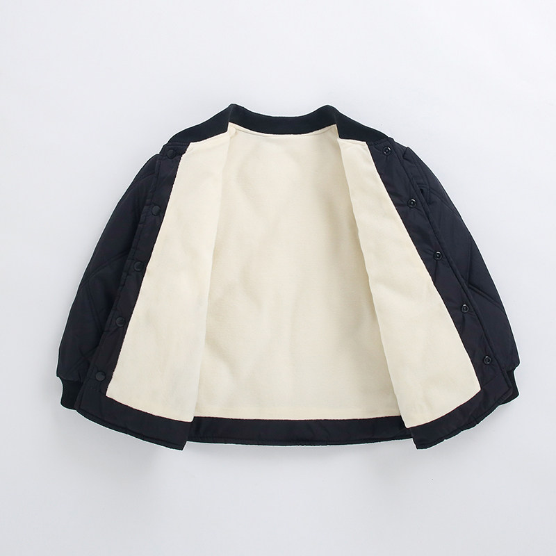 儿童羽绒棉内胆男童加绒加厚保暖外套女童短款棉衣中大童内穿棉袄,淘宝优惠券,粉丝福利购,淘宝优惠卷