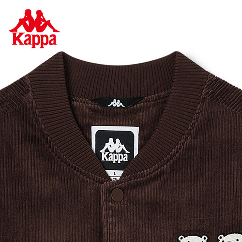 Kappa卡帕拼接棉服新款女羊羔绒棒球服户外防寒棉服K0C82MM70 - 图1