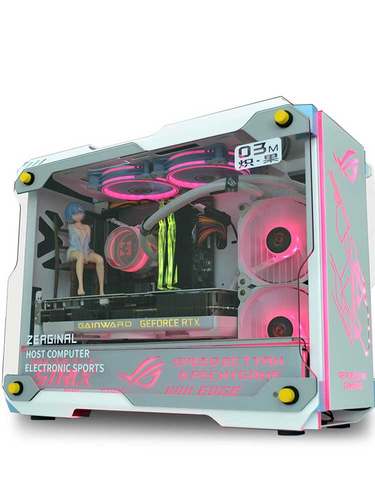 组装电脑台试机 INTEL B760 i5-13600KF M-ATX12GB RTX4070Ti显卡 - 图0