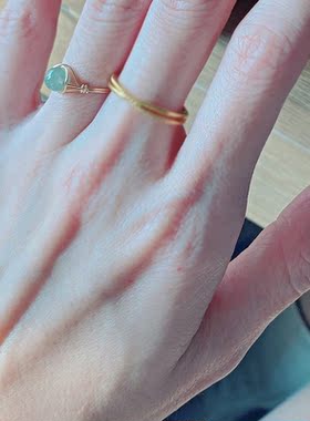 女14k包金少女风和田玉