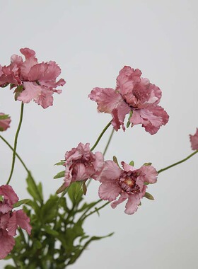 仿真花假花清新复古轮丰菊自然风