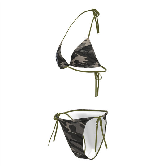 Women's 2025 new sexy bikini swimsuit set