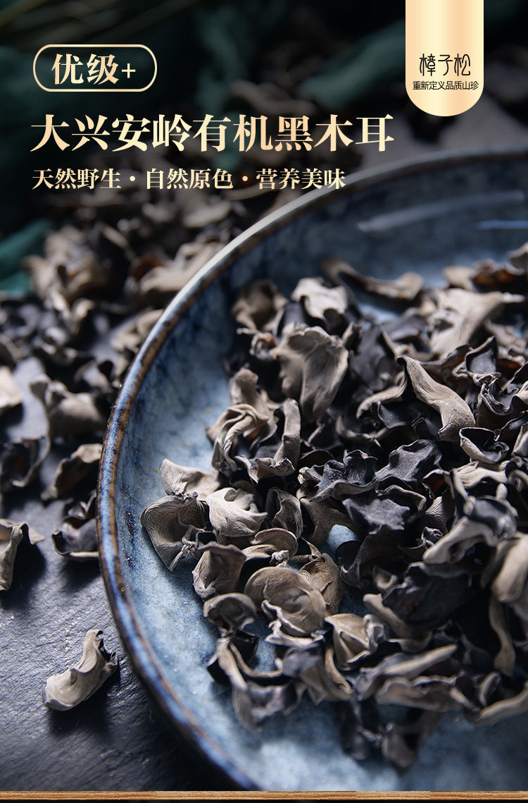  樟子松黑木耳