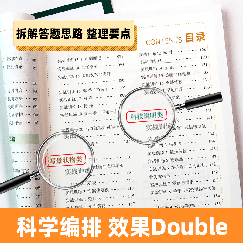 天天向上小学语文阅读理解28个核心考点全攻略强化训练满分口诀技巧扫码视频讲解1-6年级通用阅读理解专项训练书真题突破训练题-图1