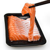 Imported chilled salmon big belly snake belly fish back