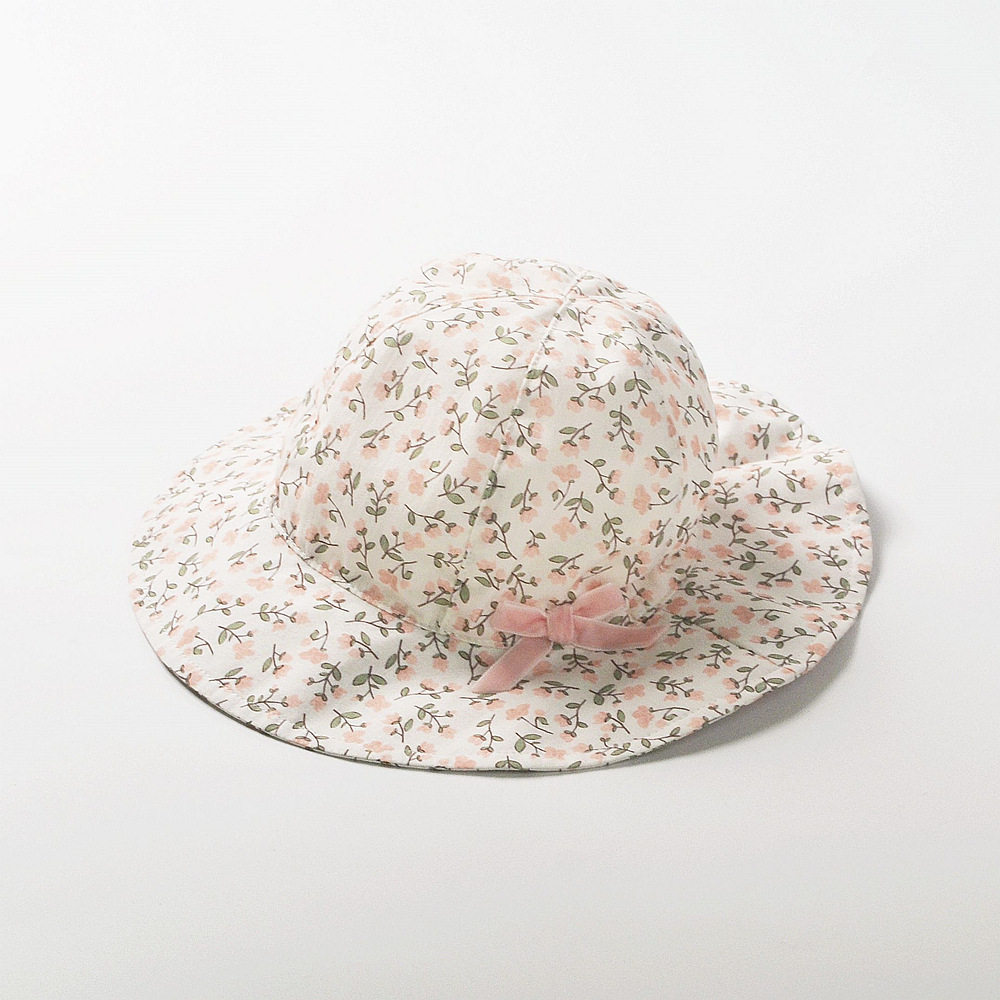 宝宝帽子可爱洋气春秋款防晒遮阳透气儿童渔夫帽女孩沙滩帽太阳帽,淘宝优惠券,粉丝福利购,淘宝优惠卷