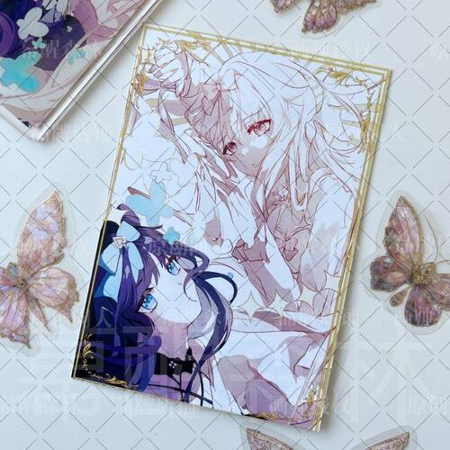 【幕醒森林】Arcaea周边对立光吧唧徽章钥匙扣挂件明信片立牌色纸 - 图1