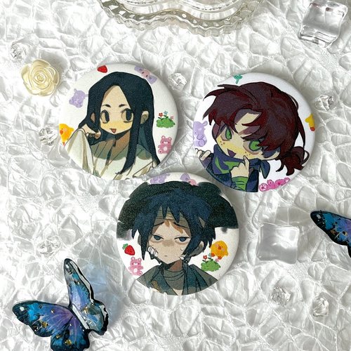 【幕醒森林】大理寺日志 一枝花崔倍王七 挂件钥匙扣徽章吧唧立牌 - 图0