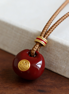 原创复古精致滴油胖福长款项链配饰女轻奢小众高级感可抽拉毛衣链