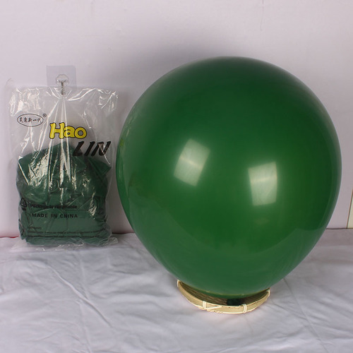 整包haolin18寸加厚圆形乳胶气球玛卡龙色生日派对装饰拱门造型