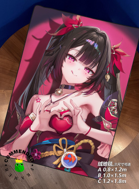 崩坏：星穹铁道假面愚者的花火大人比心周边装饰画